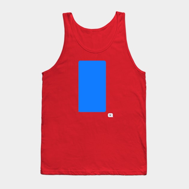 K - iOS Tank Top by Sticky Fingers